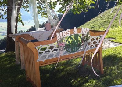 Hochzeit im Freien